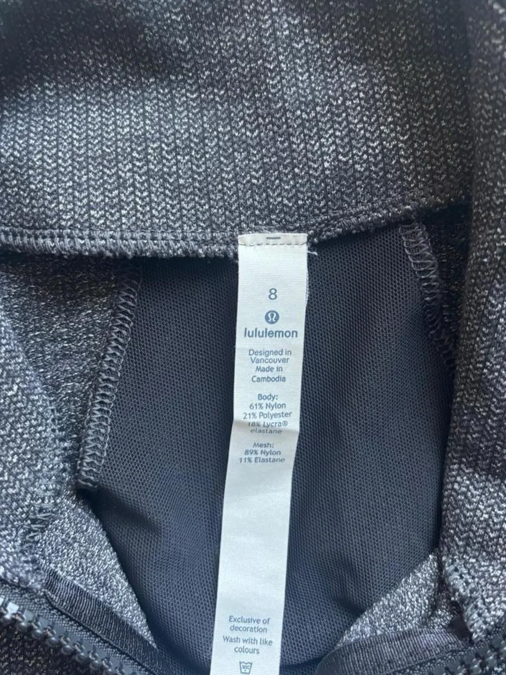 lululemon Charcoal Heather Define Jacket